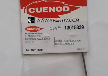 Cuenod C34/28 GX GAZ Elektroda płomienia i zapłonowa XVERTIV