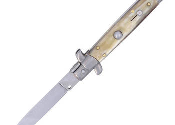 Nóż sprężynowy Frank Beltrame Stiletto Honey Horn 23cm (FB 23/48)