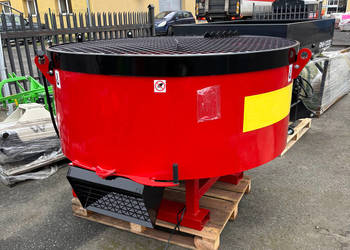 Betoniarka Zaprawiarka hydrauliczna 1200L na widły ładowarki teleskopowej