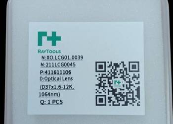 Optical Lens RAYTOOLS  37x1,6 mm 211LCG0045  ORYGINAŁ