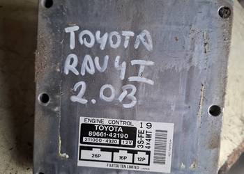 TOYOTA RAV 4 I 2,0B komputer sterownik silnika 8966142190