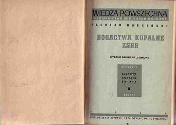 (3905) BOGACTWA KOPALNIANE ZSRR – FLORIAN BARCIŃSKI