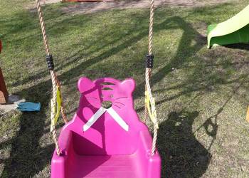 Huśtawka ogrodowa OGRODOWA KBT TRIX (fioletowa)