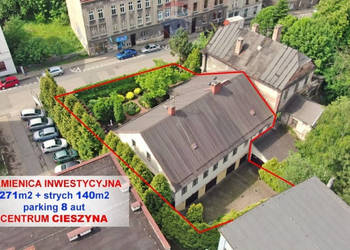 Kamienica inwestycyjna + parking 8 aut - centrum