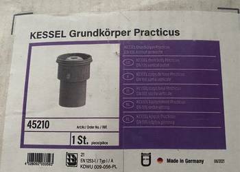Kessel korpus wpustu DN 100 z odpływem pionowym Practicus 45210