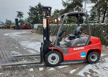 Wózek widłowy spalinowy MANITOU MI30D + UDT, 2016 r. diesel