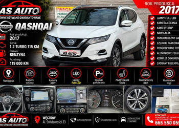 Nissan Qashqai 1,2DIG-T 115KM Connecta/Navi/Kamera360/FullLed/Panorama/PDC…