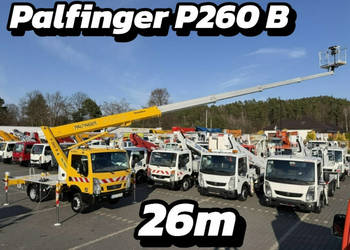 Nissan Cabstar Zwyżka Podnośnik Koszowy PALFINGER P260 B UDT + Pilot Wysok…