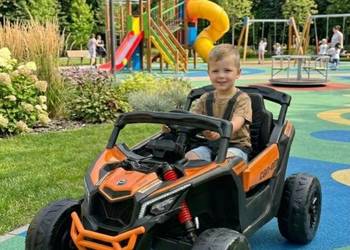 BAWIBUS.PL Auto samochód na akumulator BUGGY VORTEX 4x4 terenówka jeep 800W