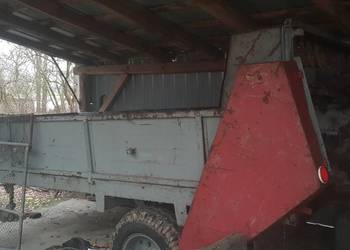 rozrzutnik obornika 1 osiowy