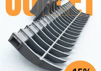 Grabie do koparki 100 cm  1,5–2,5 t — Lehnhoff  MS01 — OUTLET