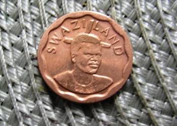 Eswatini 5 Cent 2011r - ( Suazi )