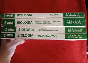 (29) Biologia Barbara Bukała Trening przed maturą 4 książki