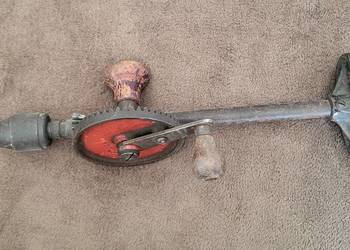 Zabytkowa wiertarka ręczna piersiowa – Sprawna, Vintage, LOFT