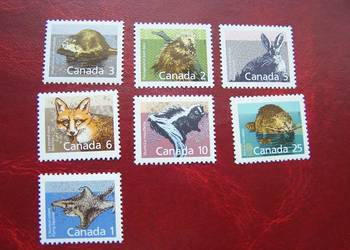 Kanada 1988 MNH Mi. 1102/08 Fauna Zwierzęta  a