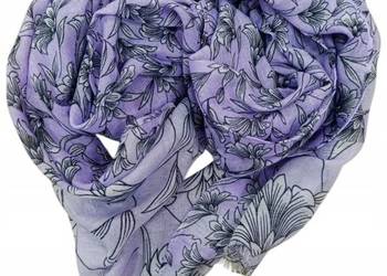 Chusta Szalik apaszka lekka delikatna 50/170cm bawełna