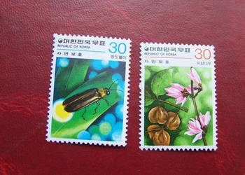 Korea Płd 1980 MNH Mi. 1183/84 Flora i Fauna #4  a