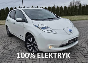 Nissan Leaf Elektryk. Full-Opcja. Serwis.Automat.Navi,Kam.360Stopni.Skóry.…