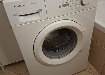 Pralka Bosch bardzo sprawna i pierze bez zarzutu