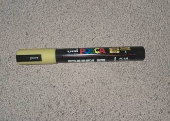 Żólty marker posca nieużywany