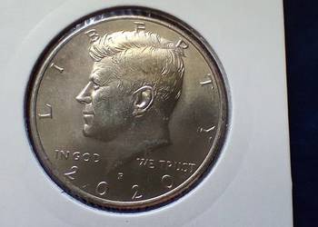 Stare monety 1/2 dolar 2020 P  USA