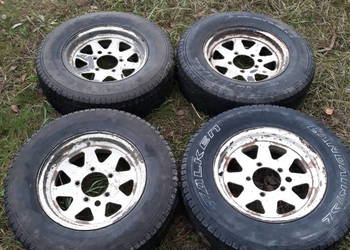 Koła 15" Trójkąty 5x139.7 Samurai Vitara Uaz Kia Jimny Żuk