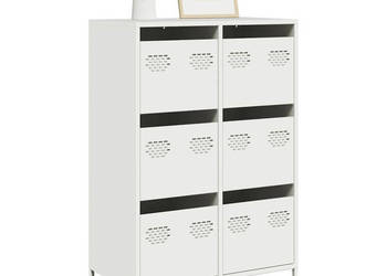 Szafka biała 68x39x1015 cm stal WM-851225