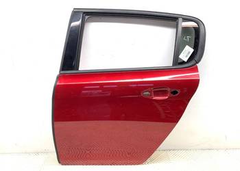 DRZWI LEWY TYŁ PEUGEOT 308 II Hatchback 13-21 CZERWONY