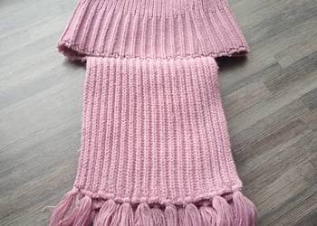 Komplet szalik z czapka damski