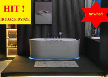 Wirujące dysze Wanna z hydromasażem BZX-675 prostokątna 170cmx850cmx60cm z