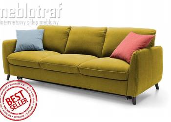 *Bestseler*Loftowe klimaty*Sofa NILS 3 os.rozkładana