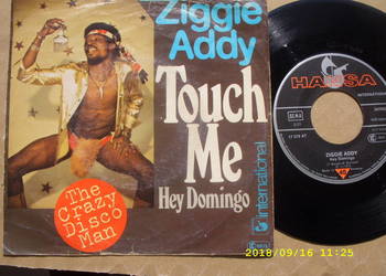 ZIGGIE ADDY--TOUCH ME ; singiel winyl.