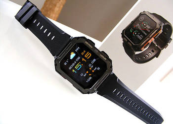 Zegarek smartwach C20 PRO Black IP68 (Niezniszczalny)