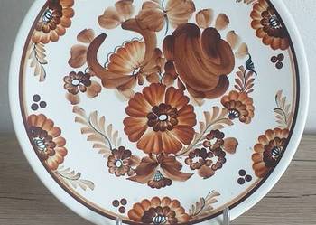 Wielki talerz Fajans prl