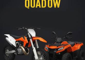 SKUP: CROSS CROSSY ENDURO QUADY -WSZYSTKIE MARKI -KAŻDY STAN! ZADZWOŃ!