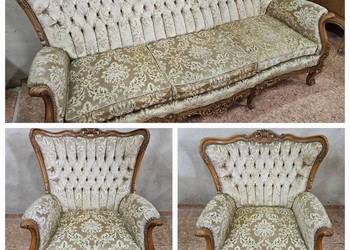 Sofa Ludwikowska oraz 2 fotele