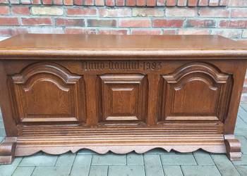 Skrzynia drewniana ławka (673)