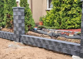 ala klinkier, slupki, murki, imitacja ogrodzenia, ogrodzenia, ogrodzenie