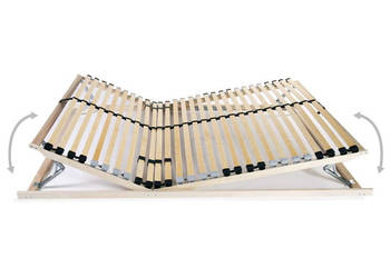Stelaż do łóżka z 28 listwami 7 stref 120 x 200 cm WM-246459