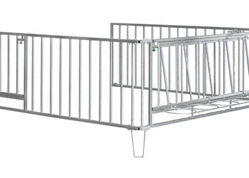 4-częściowe ogrodzenie dla domku dla cieląt XL-5 z ręcznym systemem blokow…