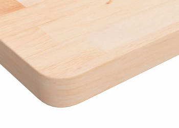 Kwadratowy blat do stolika 90x90x4 cm surowe drewno dębowe WM-342947