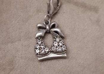 zawieszka bikini srebro