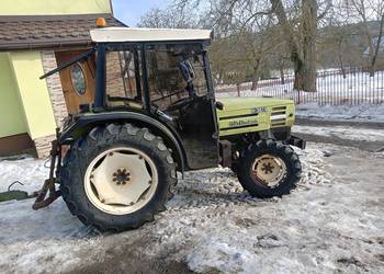 Ciągnik sadowniczy Hurliman 4x4 z kabiną, pełzaki, walek zależny 1000obr