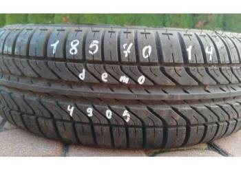 1 x Opona letnia Vredestein T-Trac 185/70R14 88 T demo zapas Czarna Opona