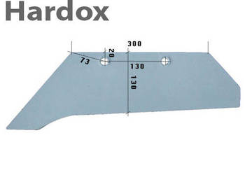 Lemiesz 300ha! HARDOX 1903030/L części do pługa LANDSBERG