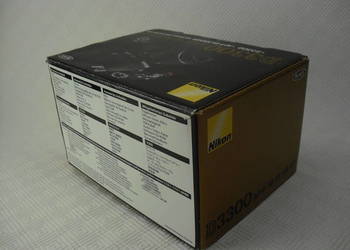 NIKON D3300 - box