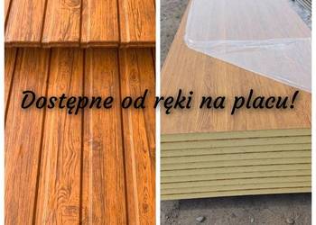 Płyta Warstwowa gr. 40mm Drewnopodobna (Złoty dąb) w 2gat. od ręki