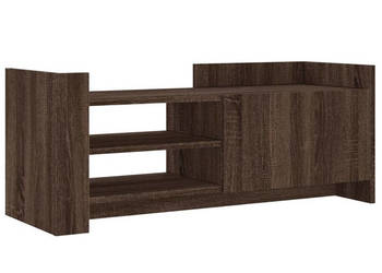 Szafka pod telewizor brązowy dąb 100x35x40 cm WM-848380