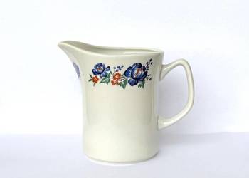 Mlecznik porcelana włocławek niebieskie kwiaty vintage prl New Look