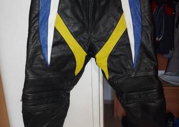 spodnie skórzane na motocykl